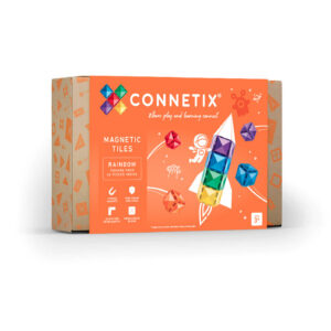 Connetix Connetix Tiles - Magnetická Stavebnice Duhové Čtverce 42 ks