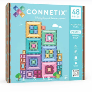 Connetix Connetix Tiles - Magnetická Stavebnice Pastel portal 48 ks