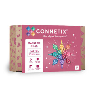 Connetix Connetix Tiles - Magnetická Stavebnice Pastelová Geometry 40 ks