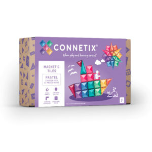 Connetix Connetix Tiles - Magnetická Stavebnice Pastelová Startovací Sada 64 ks