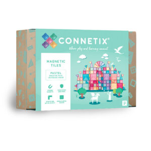 Connetix Connetix Tiles - Magnetická Stavebnice Pastelová XL 120 ks