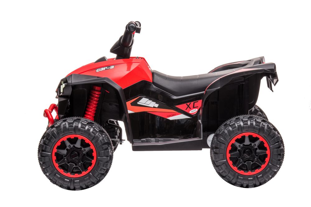 Dětská elektrická čtyřkolka XC-sport 2x45W červená - Obrázek 2