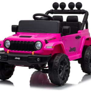 Elektrické autíčko Jeep Rubicon 24 V 2x200 W růžové