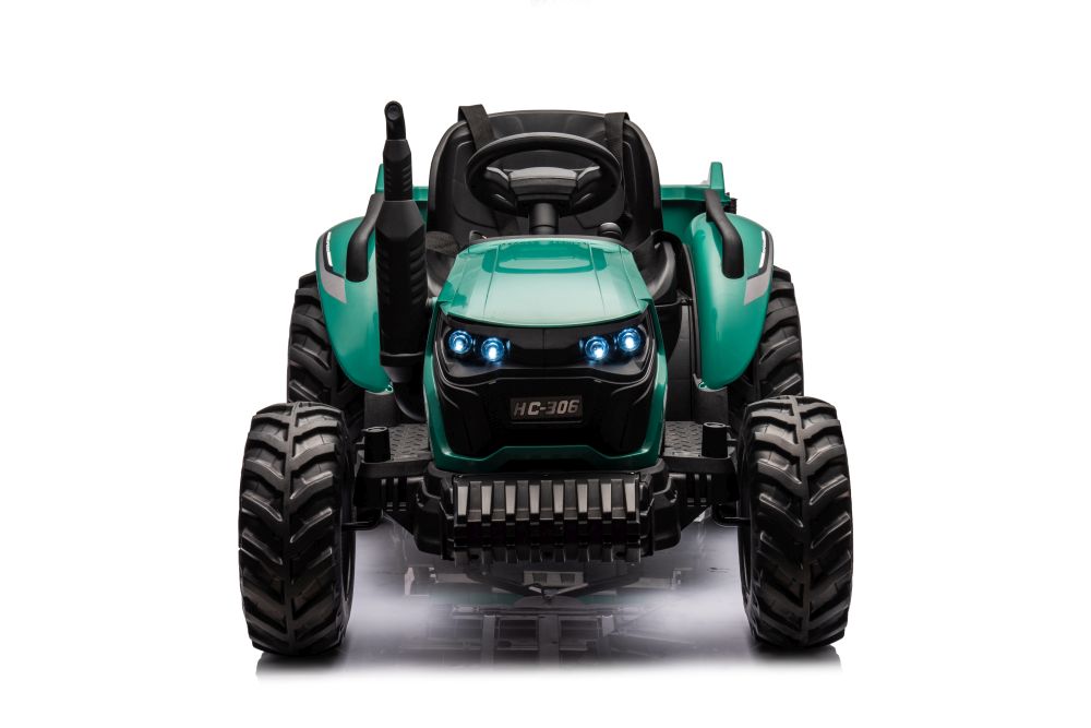 Elektrický traktor HC-306 24V tmavě zelený - Obrázek 2