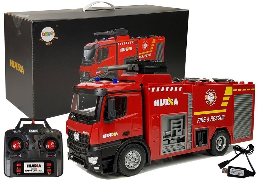 Hasičské auto na dálkové ovládání R/C Huina 1:14