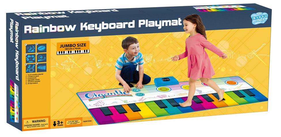 Hudební podložka piano barevná - Obrázek 2