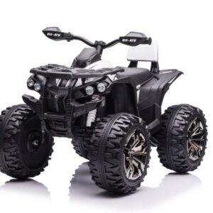 Mamido Dětská elektrická čtyřkolka ATV Power 12V 14Ah 4x4 bílá