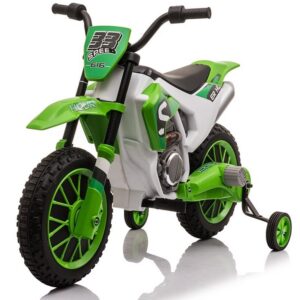 Mamido Dětská elektrická motorka XMX616 zelená | EVA kola | 12V 7Ah