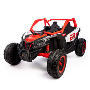 Mamido Elektrické autíčko Buggy Bumper 66 červené | 24V | 4x200W | EVA | LED | 2