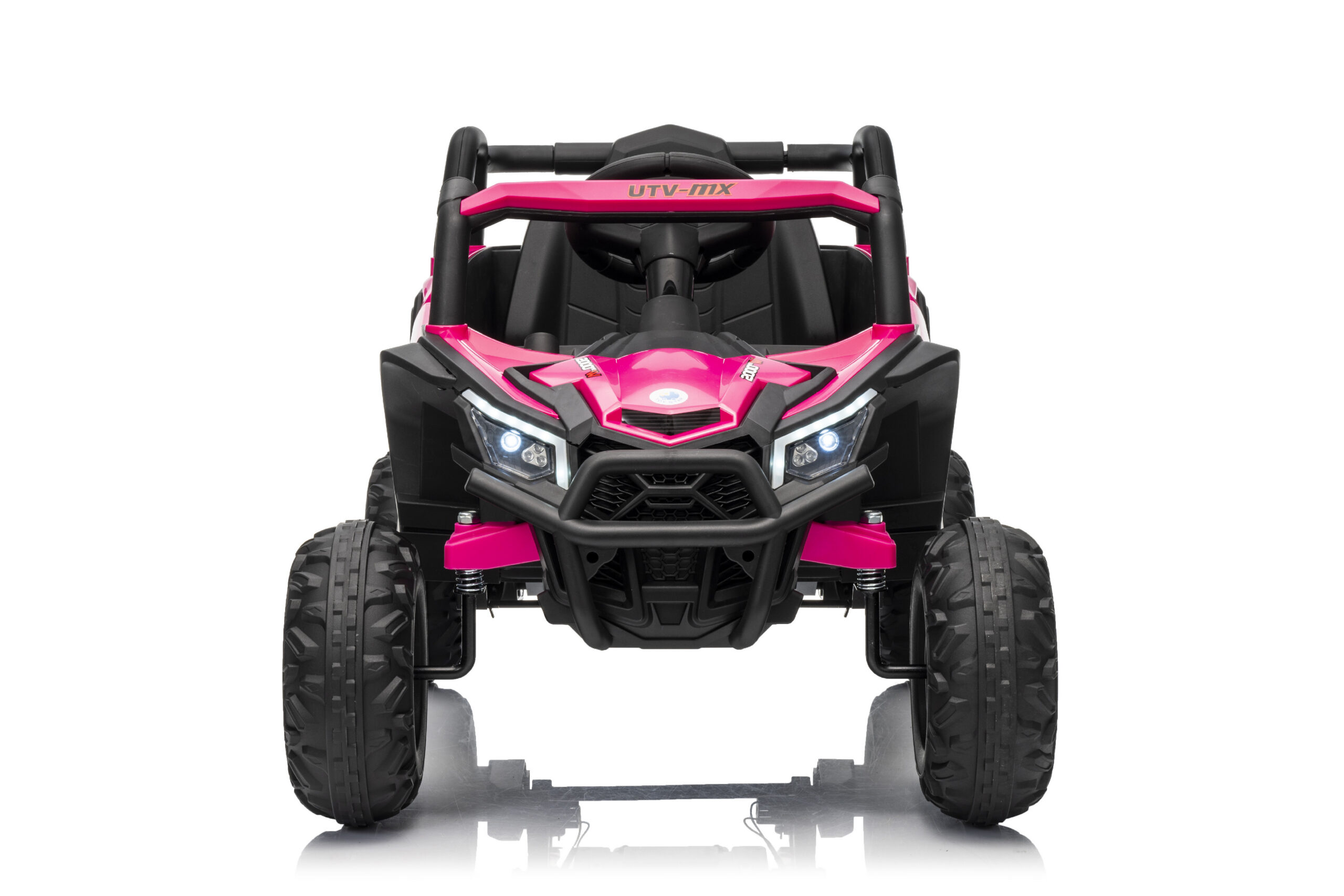 Mamido Elektrické autíčko Buggy Madman růžové | UTV-MX 4x4 | EVA kola | 12V 10Ah | EKO kůže - Obrázek 2
