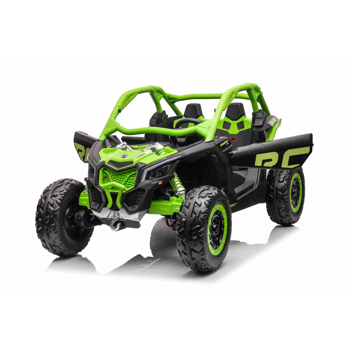 Mamido Elektrické autíčko Buggy Maverick Can-Am 2x24V 4x200W EVA zelené - Obrázek 2
