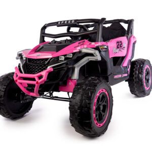 Mamido Elektrické autíčko Buggy Racing Speed 22 růžové  | 4x4 | 12V10Ah | 180W | EVA | LED | 2