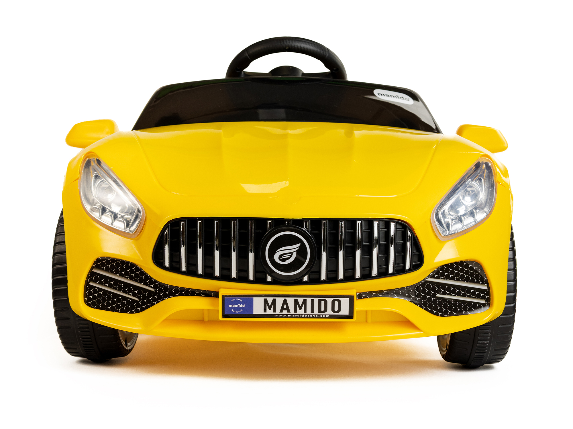 Mamido Elektrické autíčko Cabrio Fast Wing žluté - Obrázek 2