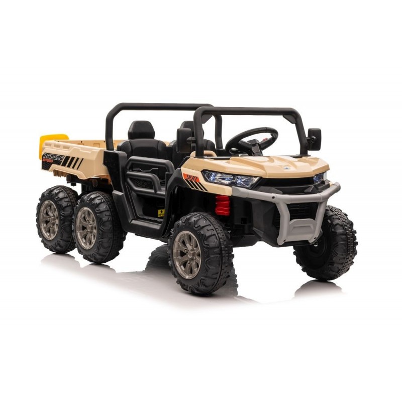 Mamido Elektrické autíčko Farmer Truck 24V 4x200W zlaté - Obrázek 2