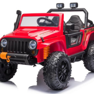 Mamido Elektrické autíčko Jeep 4Speed 24V | 4x200W červené