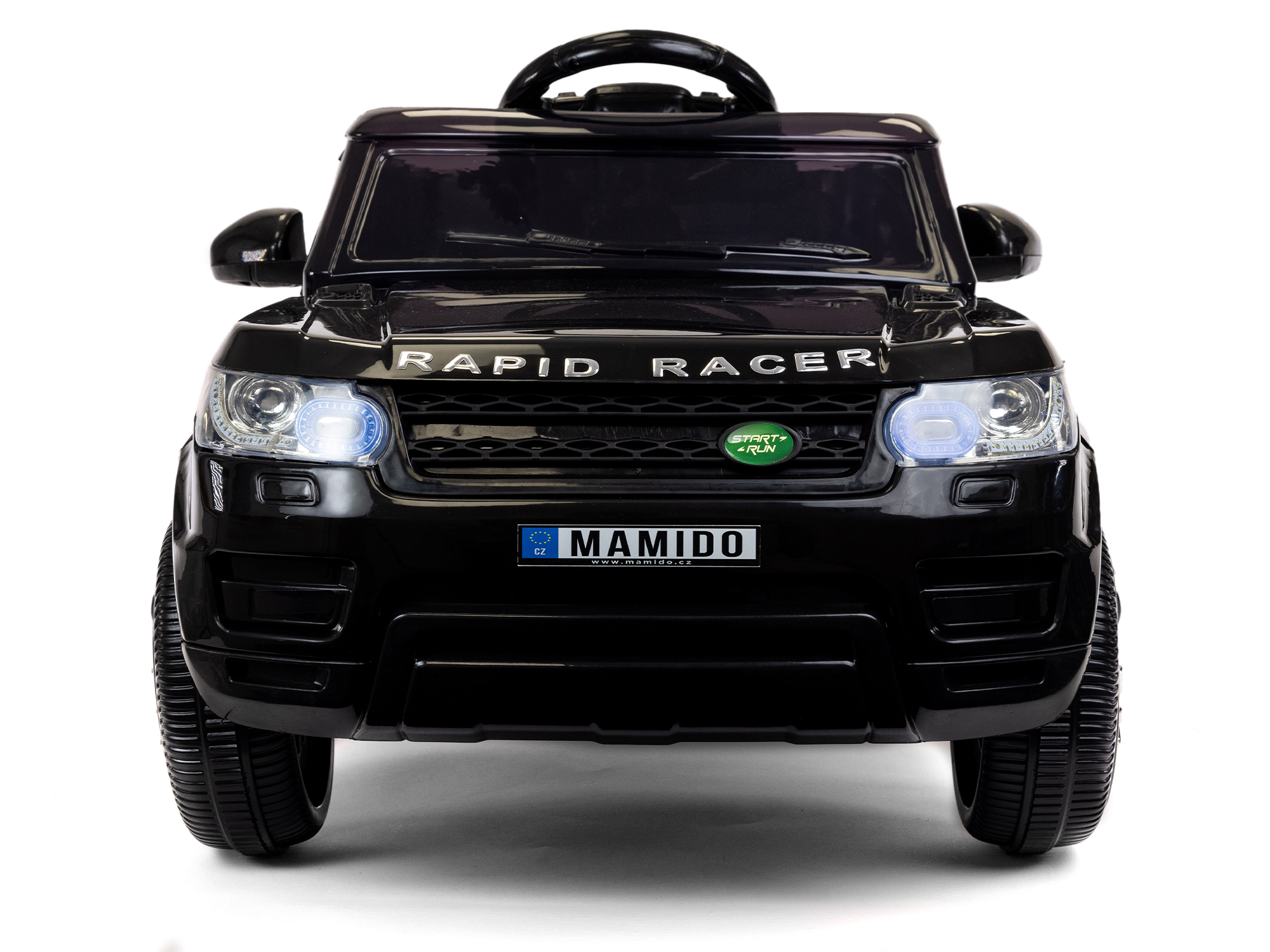 Mamido Elektrické autíčko Land Rapid Racer černé - Obrázek 2