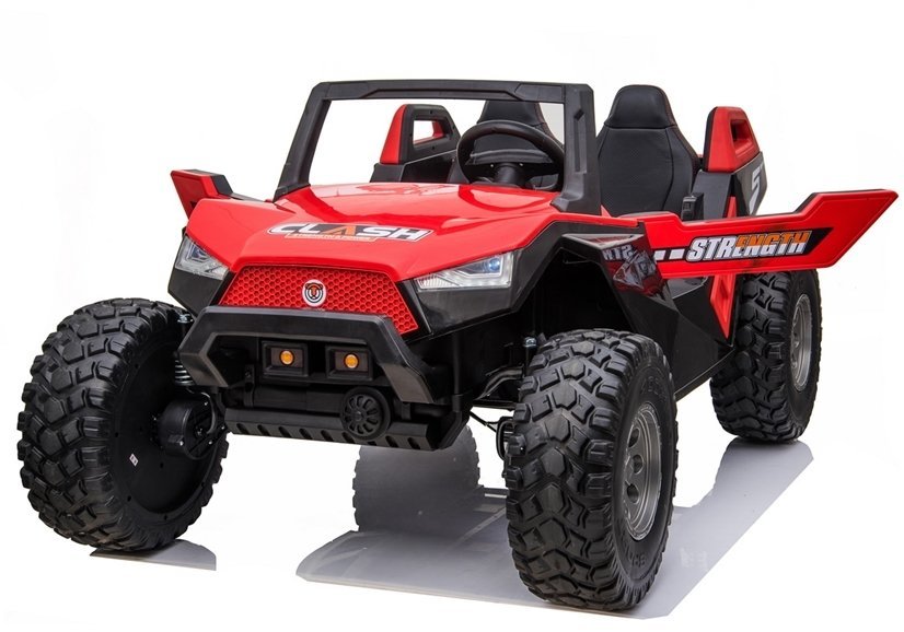 Mamido Elektrické autíčko buggy Clash 24V 4*200W 16km/h 60kg 2x12V14Ah červené