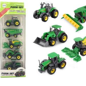 Mamido Farmářský set pěti kovových zemědělských strojů