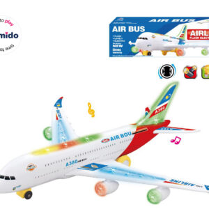 Mamido Letadlo A380 světla a zvuky bílé MT1295