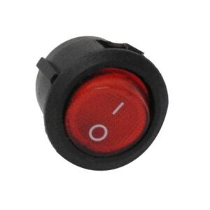Mamido Tlačítko pro zapnutí a vypnutí elektrického autíčka 22 mm 2 piny
