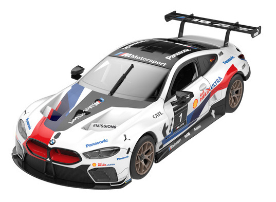 RASTAR Auto na dálkové ovládání R/C BMW M8 GTE Rastar 1:18 - Obrázek 2