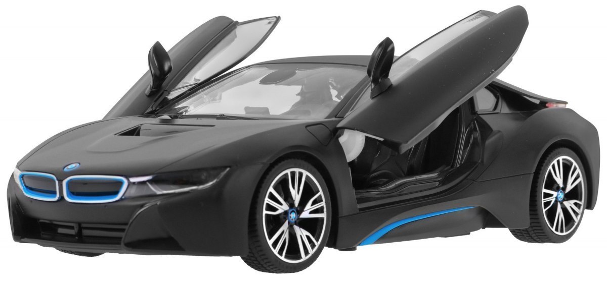RASTAR Auto na dálkové ovládání R/C BMW i8 Rastar 1:14 černé - Obrázek 2