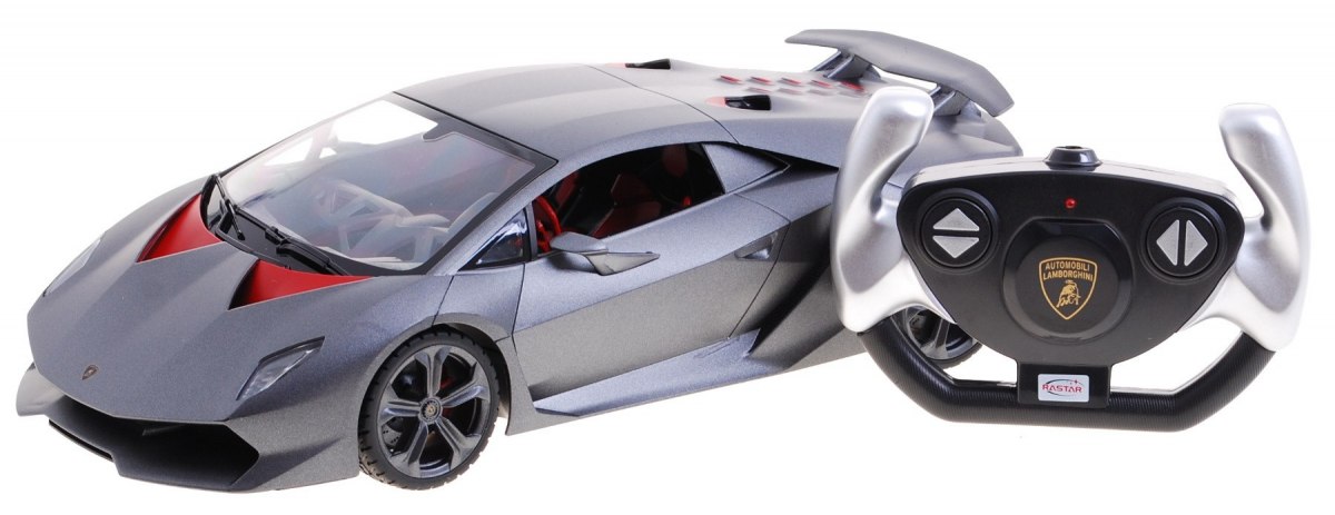 RASTAR Auto na dálkové ovládání R/C Lamborghini Sesto Elemnto Rastar 1:14 - Obrázek 2
