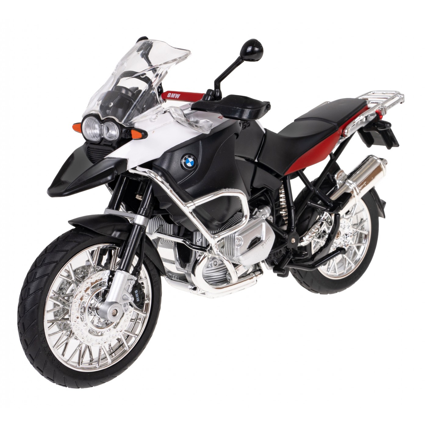 RASTAR Motorka BMW R1200 GS Rastar 1:9 bílá - Obrázek 2