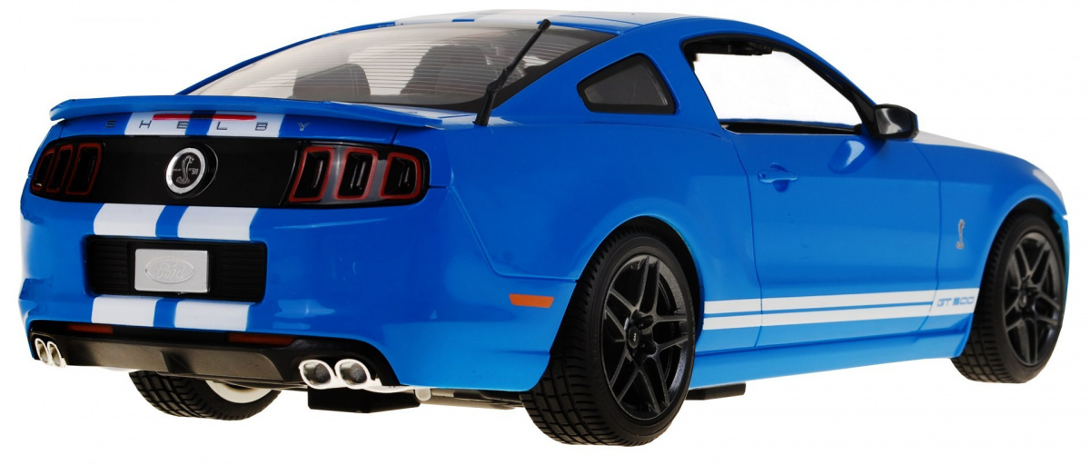 RASTAR RASTAR Auto na dálkové ovládání R/C Ford Shelby Mustang GT 1:14 modré - Obrázek 2