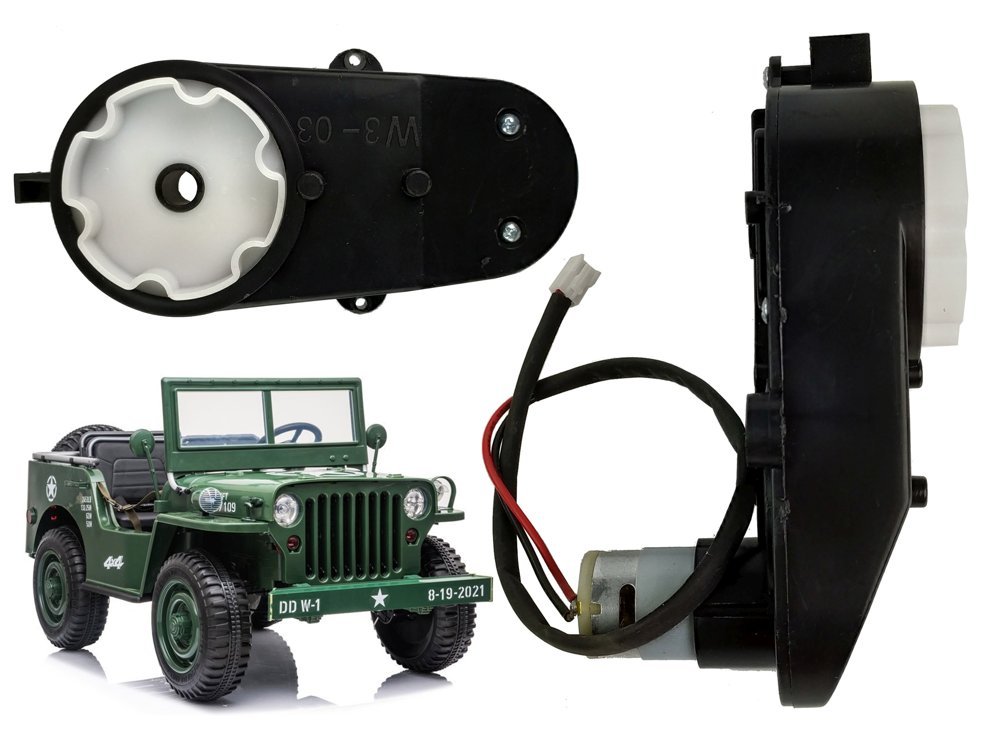 Servomotor s převodovkou pro otáčení předními koly 12V 5000-6600 RPM JH101 S2188 S2388 S2588