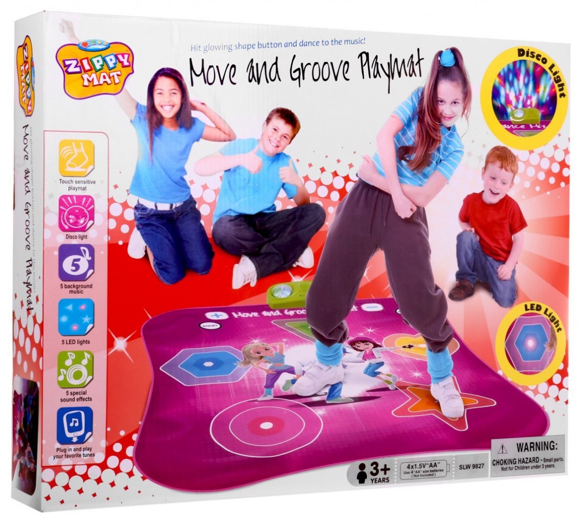 Twister taneční podložka Move and groove - Obrázek 2