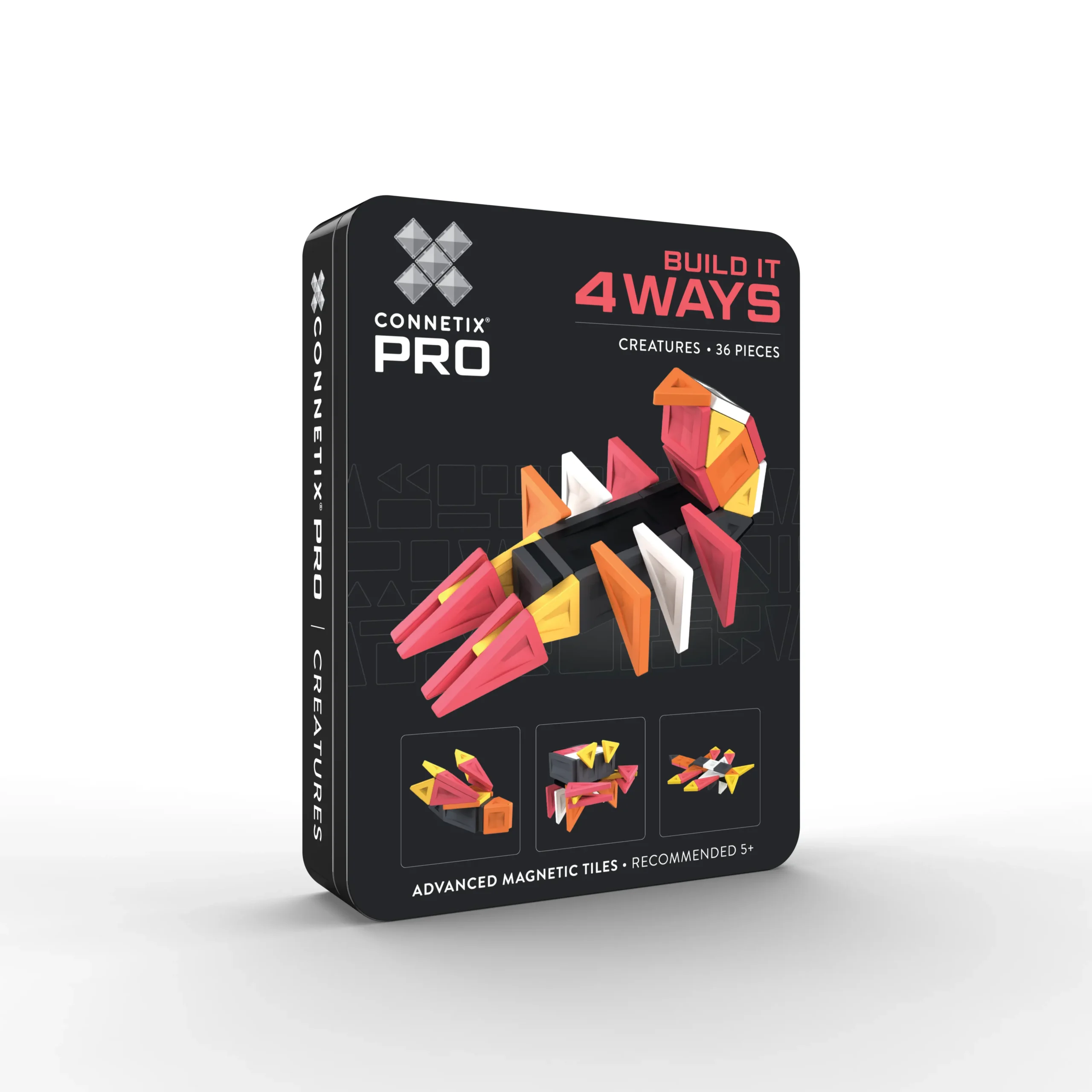 Connetix Connetix PRO Build It 4 Ways - Magnetická Stavebnice tvorové 36 ks