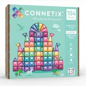 Connetix Connetix Tiles - Magnetická Stavebnice Pastelová 104 ks