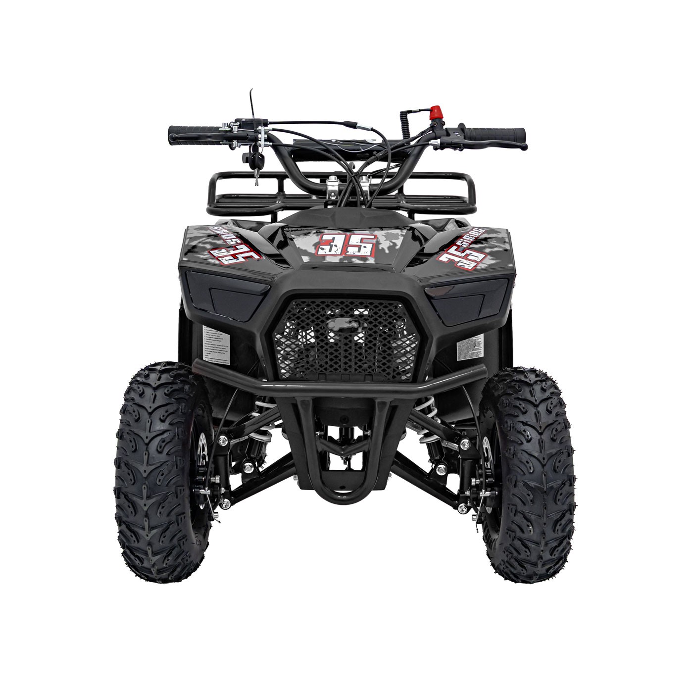 Dětská benzínová čtyřkolka RamiGO SIRIUS 49CC černá - Obrázek 2