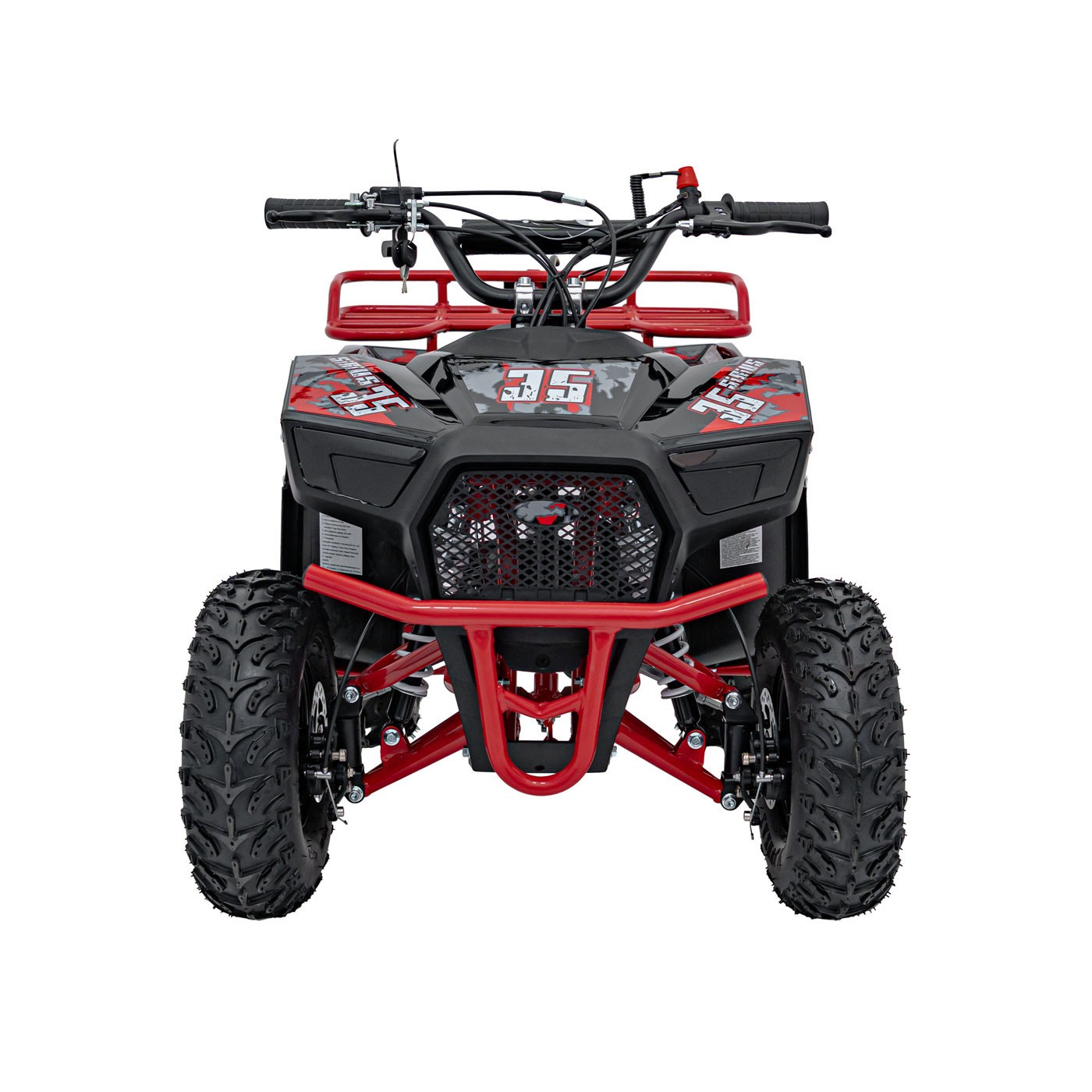 Dětská benzínová čtyřkolka RamiGO SIRIUS 49CC červená - Obrázek 2