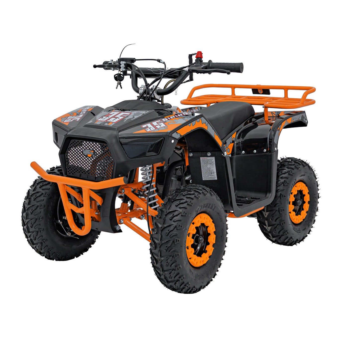 Dětská benzínová čtyřkolka RamiGO SIRIUS 49CC oranžová