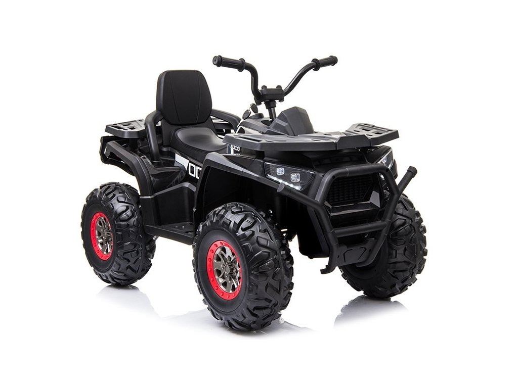 Dětská elektrická čtyřkolka 4x4 černá - Obrázek 2