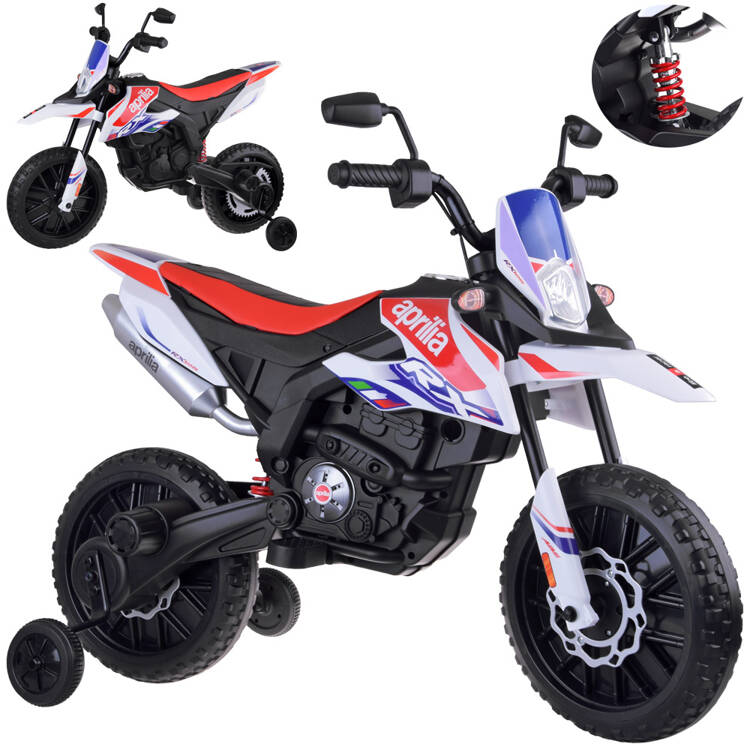 Dětská elektrická motorka Aprilia RX125 - Obrázek 2