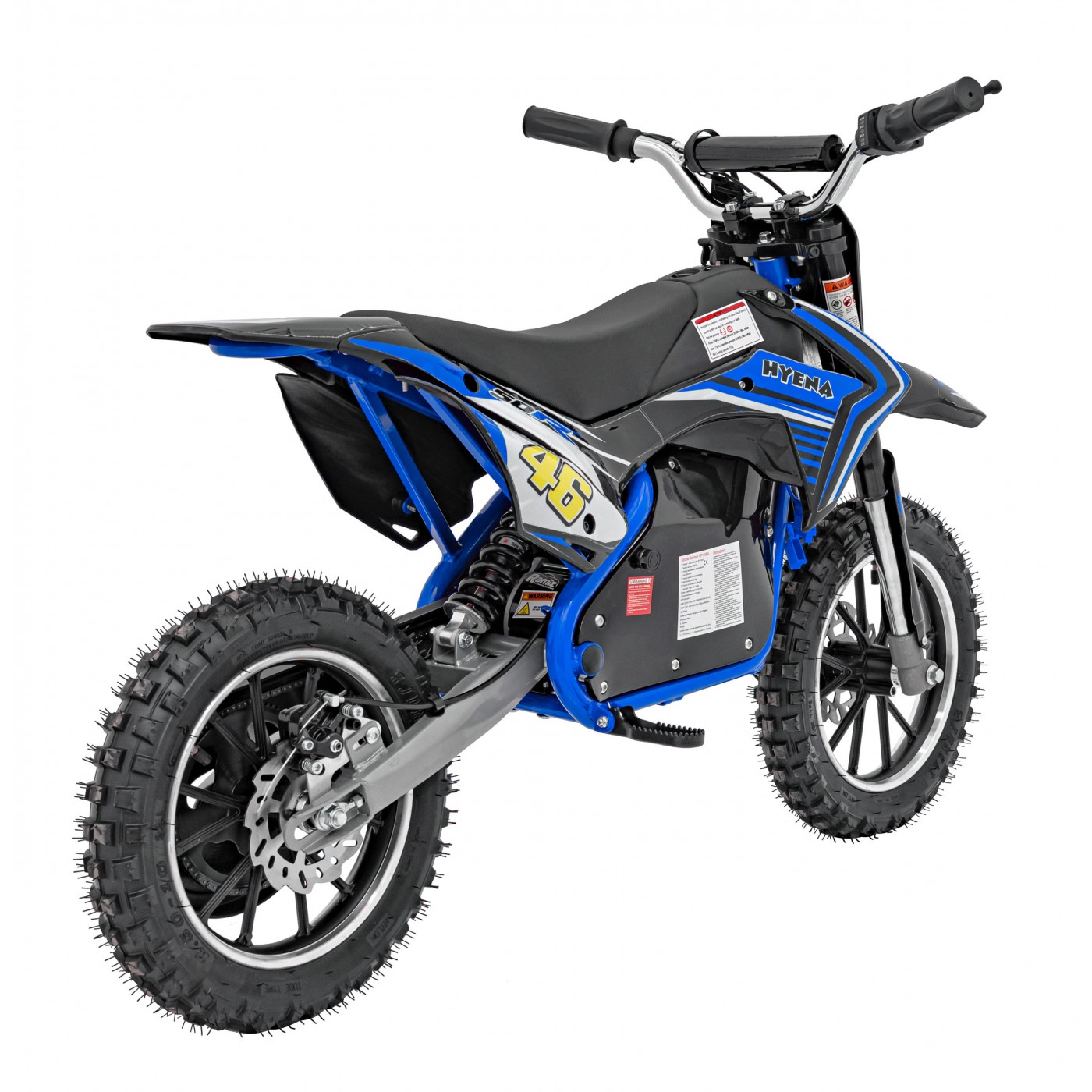 Dětská elektrická motorka RENEGADE 50R 500W 36V modrá - Obrázek 2