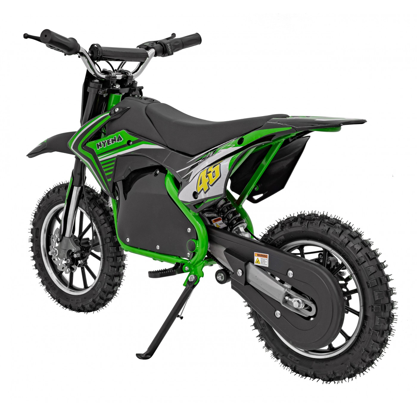 Dětská elektrická motorka RENEGADE 50R 500W 36V zelená - Obrázek 2