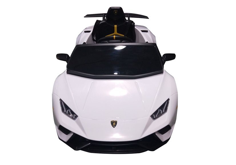 Dětské elektrické autíčko Lamborghini Huracan 4x4 bílé - Obrázek 2