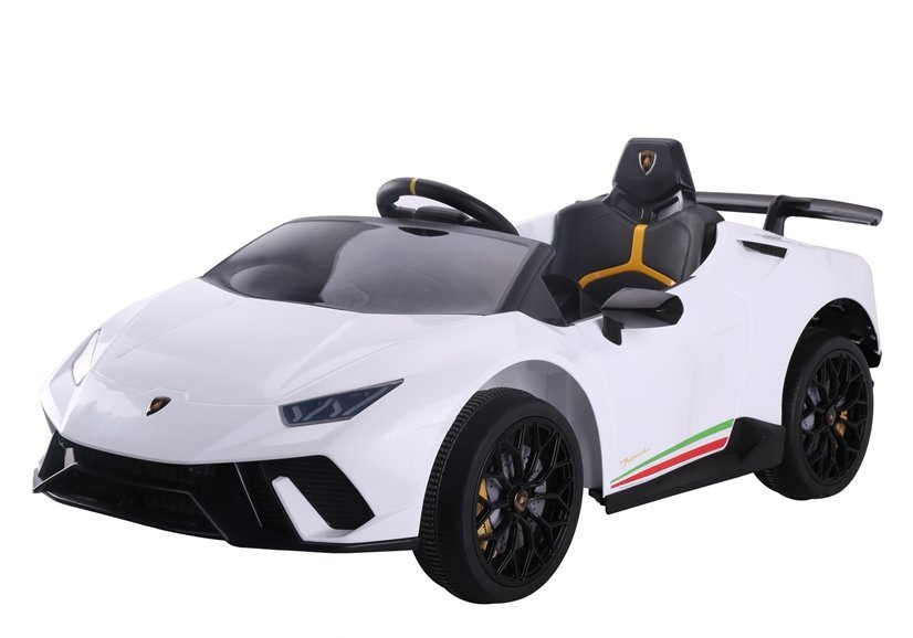 Dětské elektrické autíčko Lamborghini Huracan 4x4 bílé