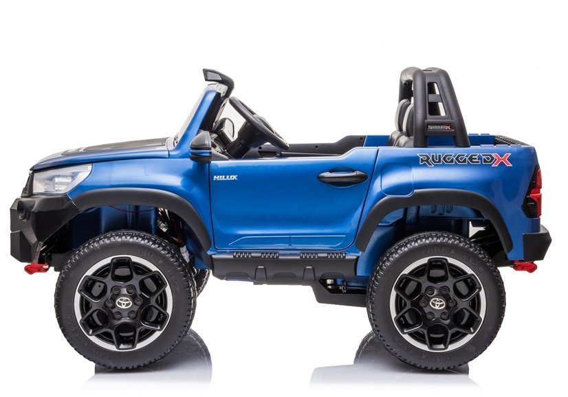 Dětské elektrické autíčko Toyota Hilux 4x4 lakované modré - Obrázek 2