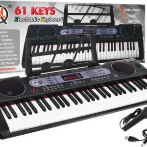 Dětský velký Keyboard XXL černý