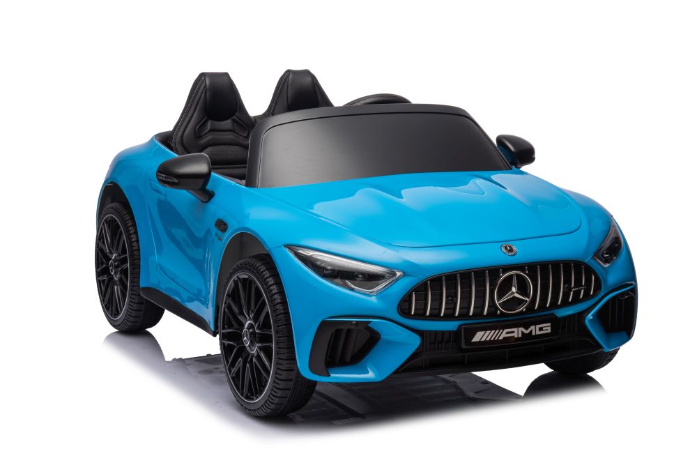 Elektrické autíčko Mercedes AMG SL63 24V 2x200W lakované modré - Obrázek 2
