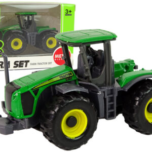Farmářský traktor zelený