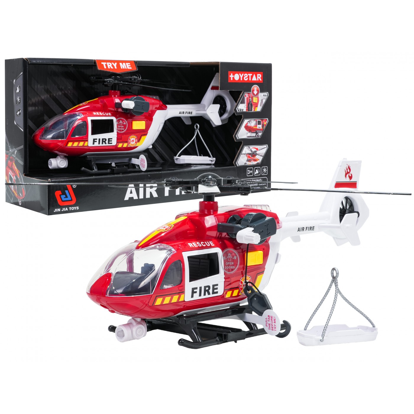 Helikoptéra Hasičský sbor 1:14