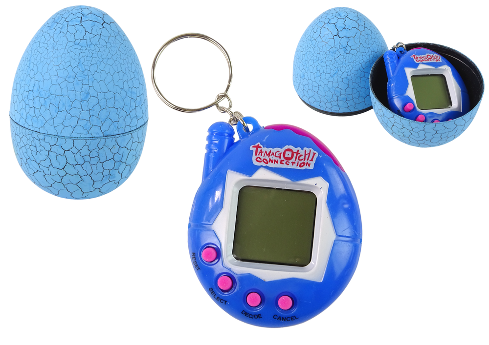 Hra Tamagotchi v dinosauřím vejci modrá