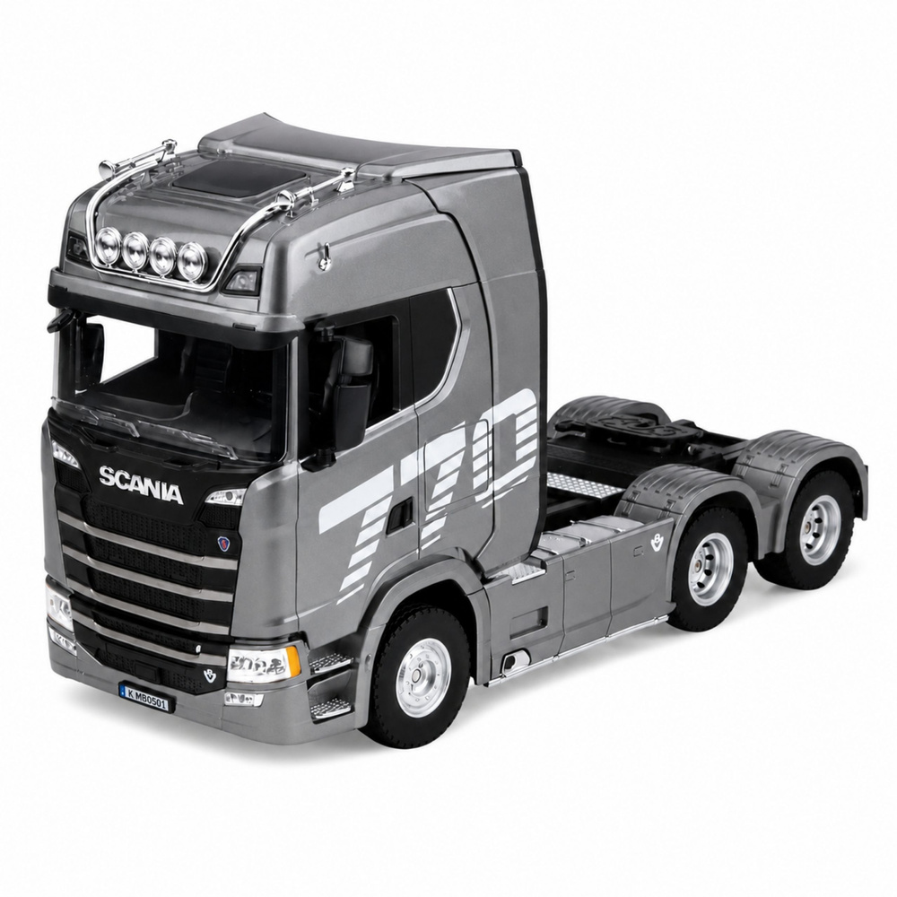 Kamion na dálkové ovládání R/C Scania Huina 1501 1:8 stříbrný - Obrázek 2