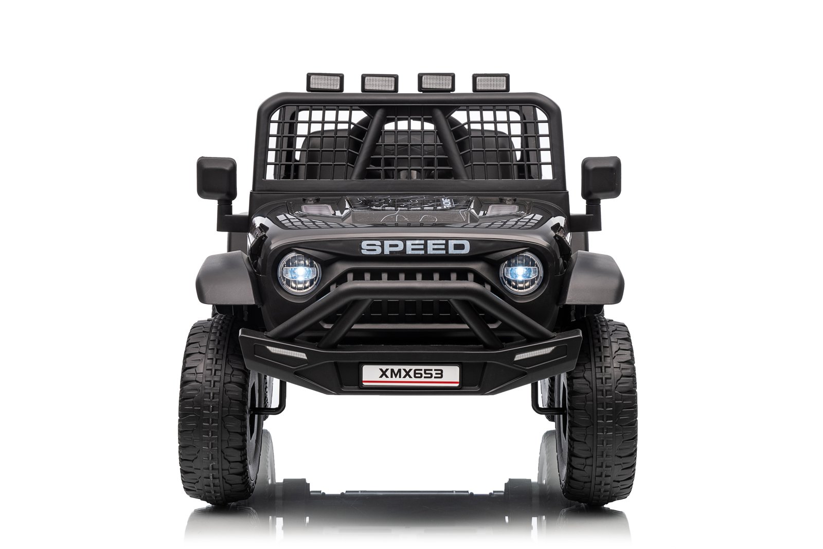 Mamido Elektrické autíčko Speed Offroad černé | 4x45W | EVA kola | 12V 7Ah | EKO kůže - Obrázek 2